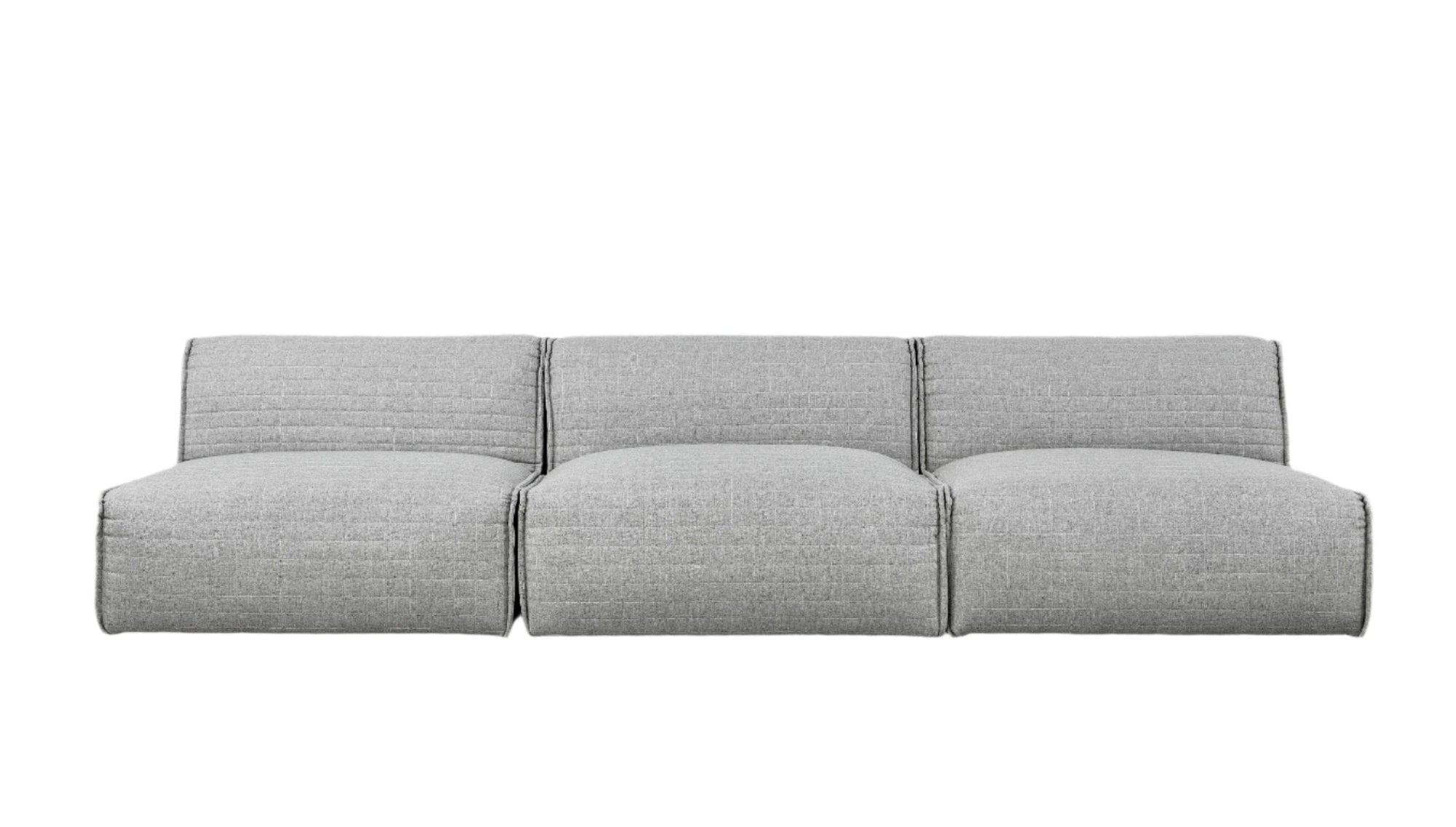 Nexus Modular 3-PC Armless Sofa Sofa Gus Modern 