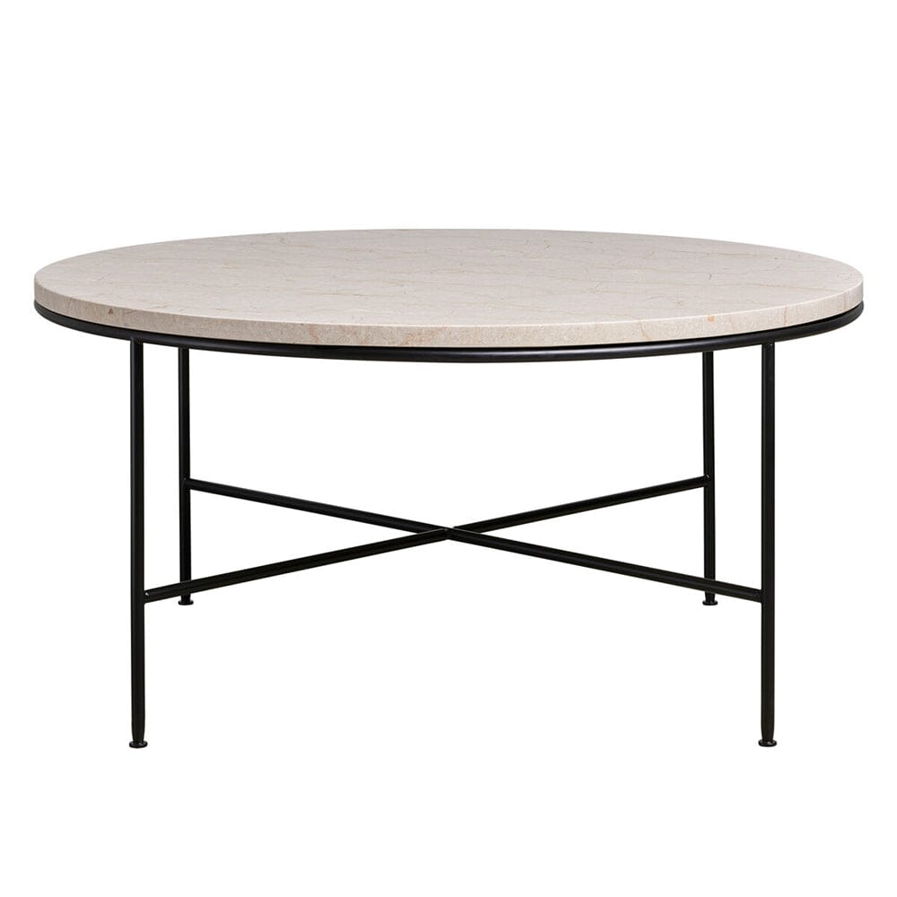 Paul Mccobb Planner Circular Coffee Table MC300 Coffee Tables Fritz Hansen Cream 