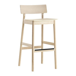 Pause 2.0 Stool Stools Woud Bar White Pigmented Ash 