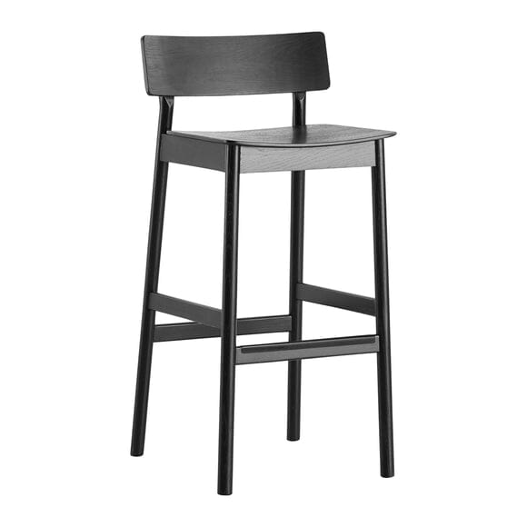 Pause 2.0 Stool Stools Woud Bar Black Painted Ash 