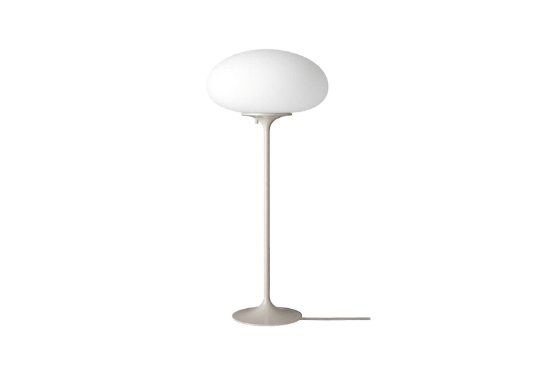 Stemlite Table Lamp Table Lamps Gubi Pebble Grey Large Frosted Glass