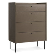 Peek 4 Drawer Dresser storage BluDot Dark Olive 
