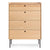 Peek 4 Drawer Dresser storage BluDot White Oak 