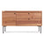 Peek Small Media Stand Home Theatre BluDot Rustic Walnut 