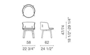 Peg Dining Chair Dining Chair Cappellini 