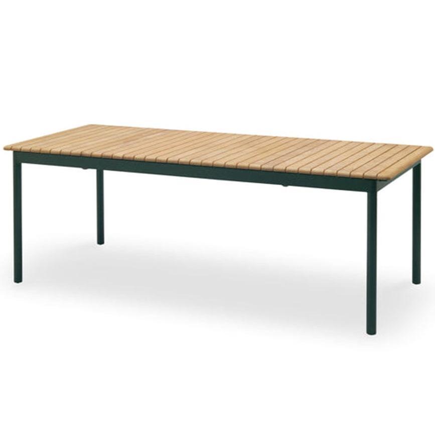 Pelago Outdoor Dining Table Dining Tables Skagerak by Fritz Hansen Hunter Green None 
