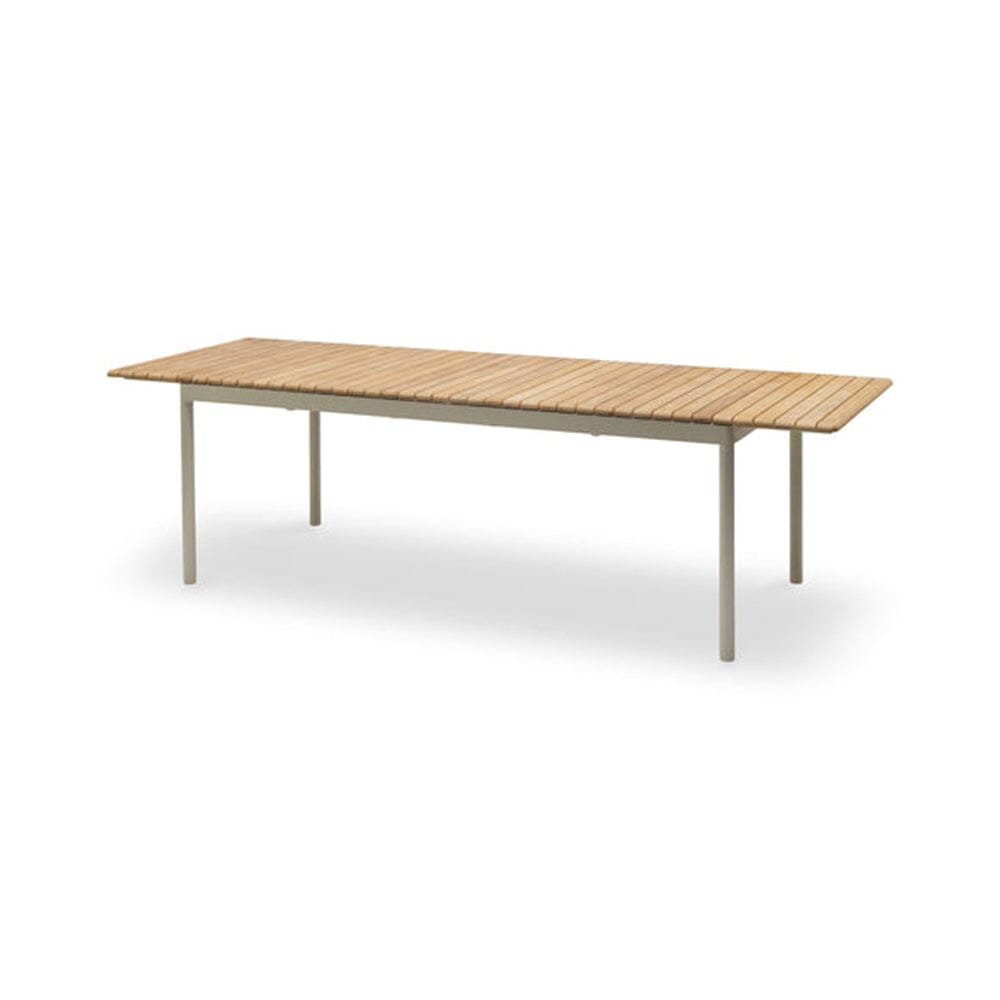 Pelago Outdoor Dining Table Dining Tables Skagerak by Fritz Hansen Light Ivory Extension Plate 