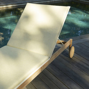 Pelago Outdoor Sunbed chaise lounge Skagerak by Fritz Hansen 