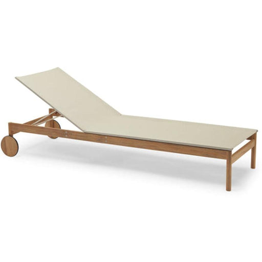 Pelago Outdoor Sunbed chaise lounge Skagerak by Fritz Hansen Without Armrests Without Cushion 