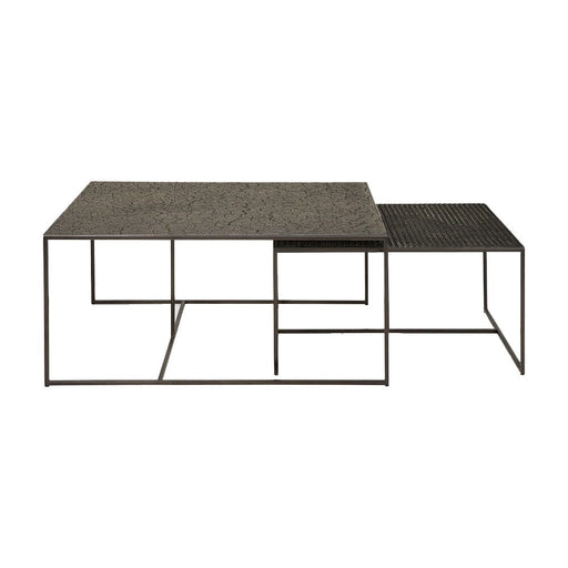 Pentagon Nesting Coffee Table Set Coffee Tables Ethnicraft 
