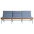 Perch Outdoor 3 Seat Sofa sofa BluDot Sunbrella Haze Charcoal 