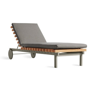 Perch Outdoor Sun Lounger Outdoors BluDot Toohey Charcoal Charcoal 