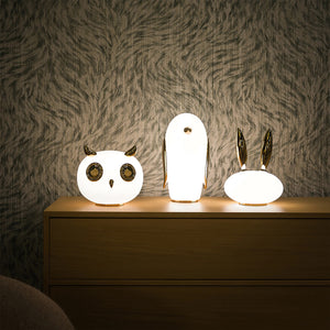 Pet Light Purr Rabbit Table Lamp