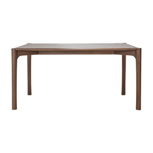 PI Dining Table Dining Tables Ethnicraft Teak Brown 63" W 