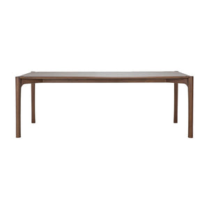 PI Dining Table Dining Tables Ethnicraft Teak Brown 86.5" W 