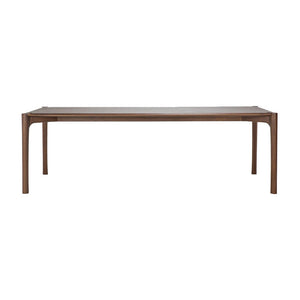 PI Dining Table Dining Tables Ethnicraft Teak Brown 94.5" W 