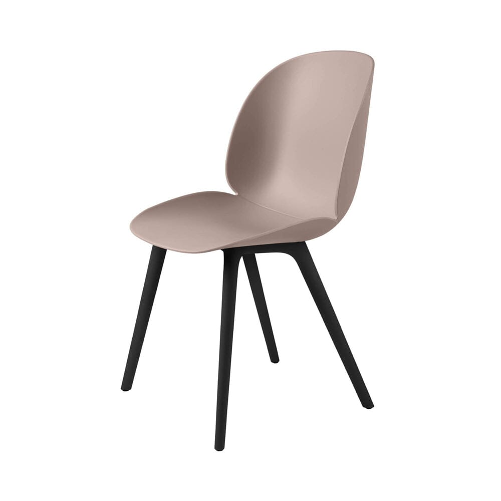 Beetle Black Plastic Base Dining Chair Chairs Gubi 