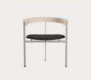 PK11 Armchair Dining Chair Fritz Hansen Aura - Black 
