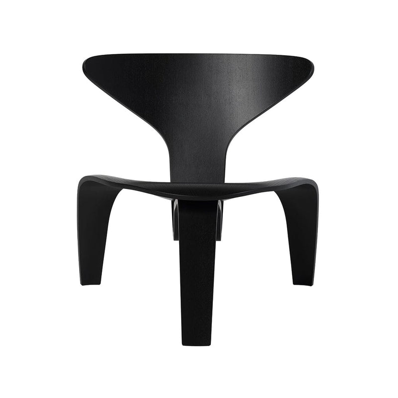 PK0 A™ Lounge Chair lounge chair Fritz Hansen Black colored ash 