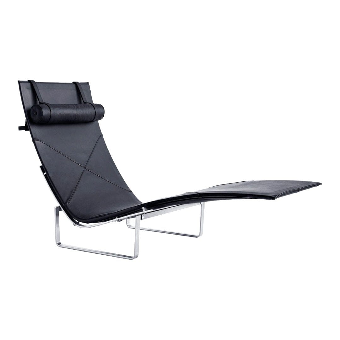 PK24 Leather Chaise Lounge lounge chair Fritz Hansen 