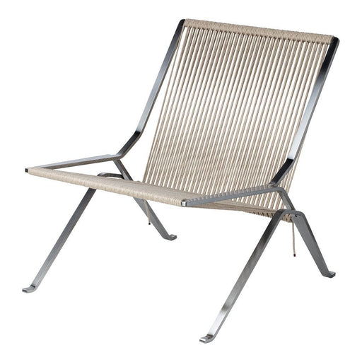 PK25 Lounge Chair lounge chair Fritz Hansen Natural Halyard 
