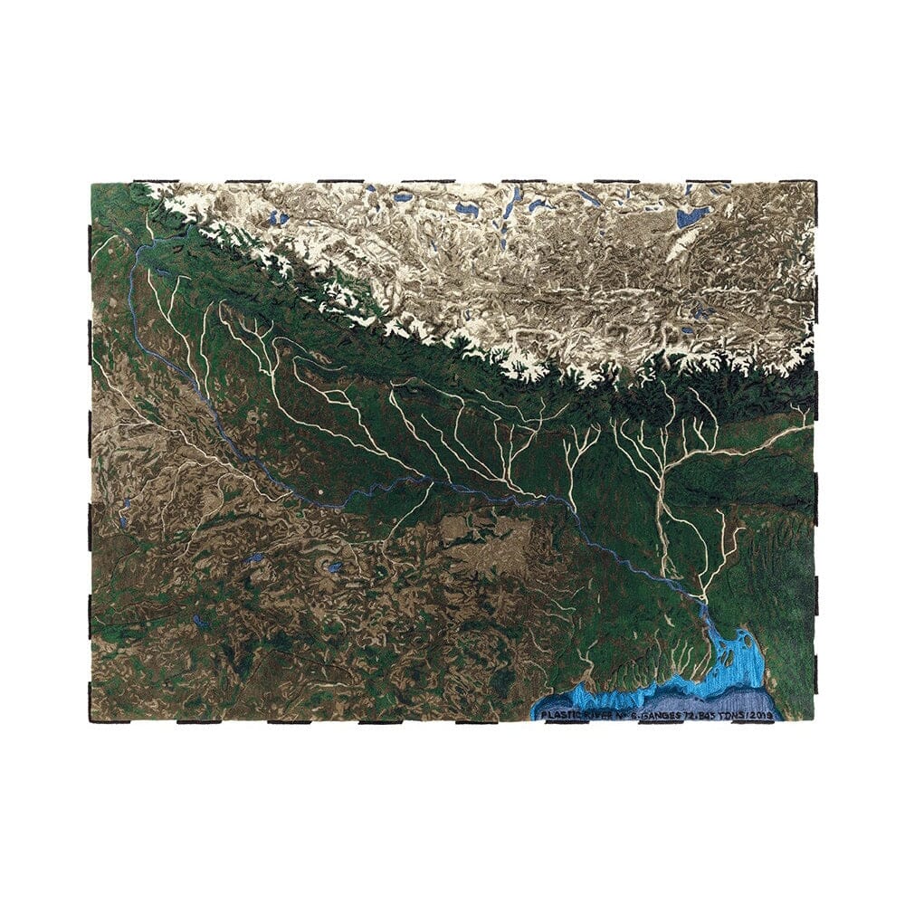 Plastic Rivers Rug Rug Gan Ganges +$5,140 