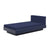 Platform One Chaise Lounge lounge chairs Loll Designs Navy Blue Canvas Navy 