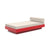 Platform One Daybed Beds Loll Designs Apple Red Canvas Flax 