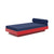 Platform One Daybed Beds Loll Designs Apple Red Canvas Navy 