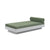 Platform One Daybed Beds Loll Designs Driftwood Canvas Fern 