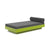 Platform One Daybed Beds Loll Designs Leaf Green Cast Charcoal 