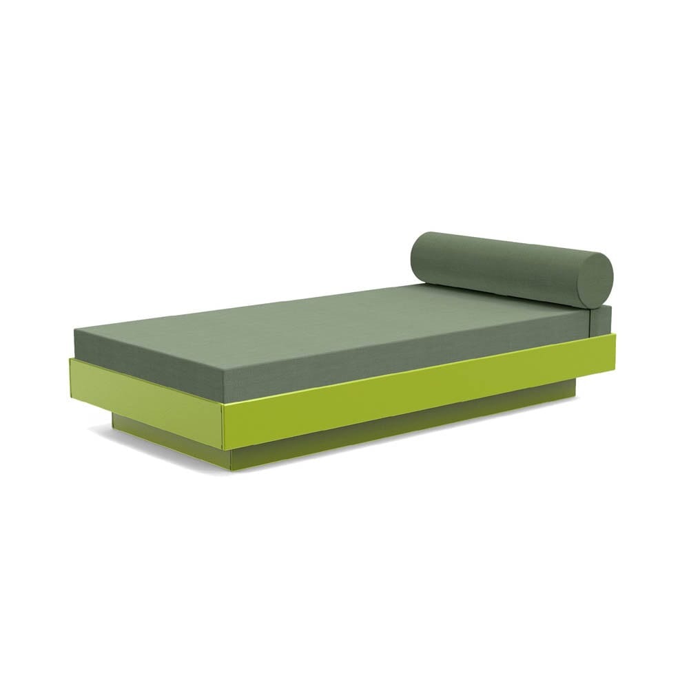 Platform One Daybed Beds Loll Designs Leaf Green Canvas Fern 