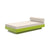 Platform One Daybed Beds Loll Designs Leaf Green Canvas Flax 