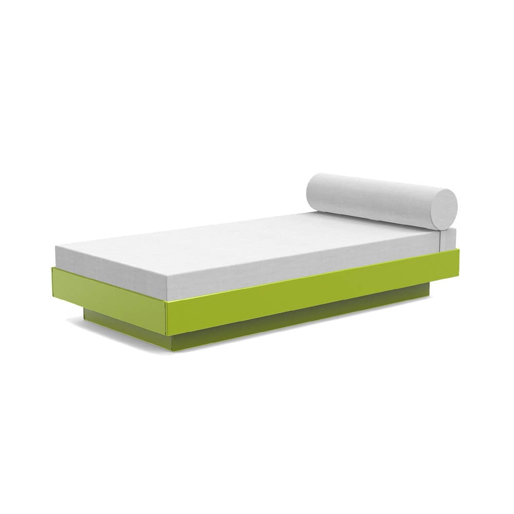 Platform One Daybed Beds Loll Designs Leaf Green Cast Silver 