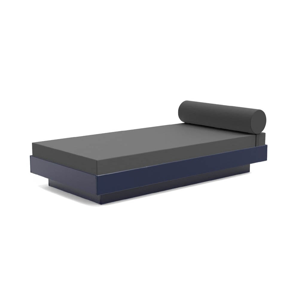 Platform One Daybed Beds Loll Designs Navy Blue Cast Charcoal 