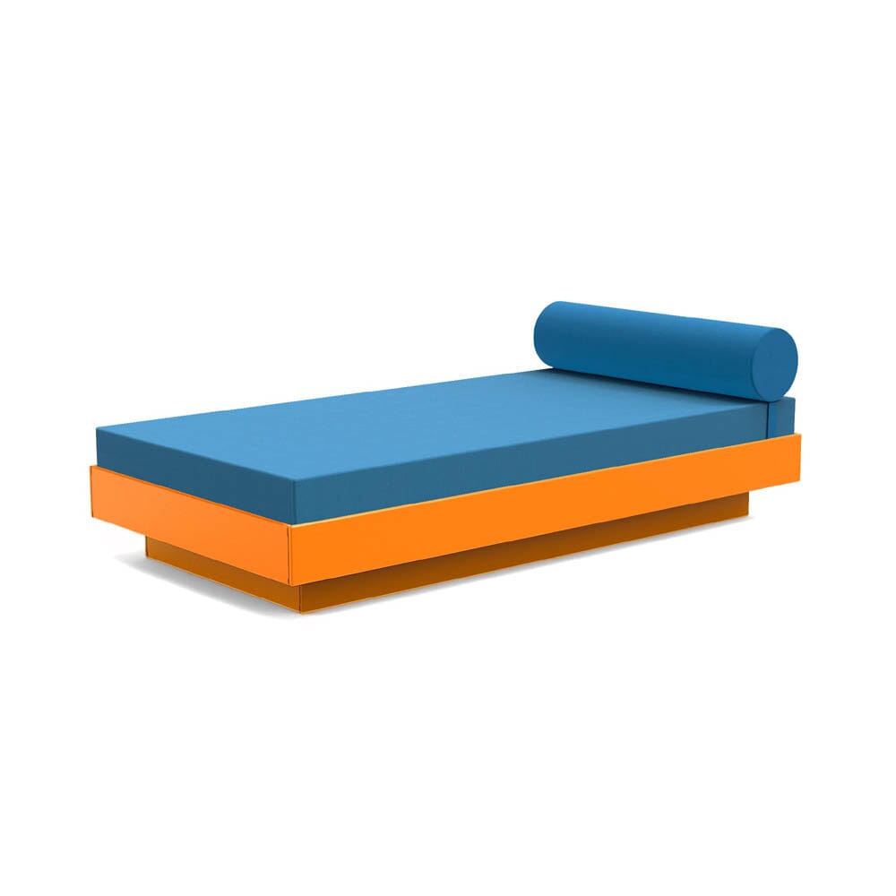 Platform One Daybed Beds Loll Designs Sunset Orange Canvas Regatta 