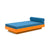 Platform One Daybed Beds Loll Designs Sunset Orange Canvas Regatta 