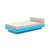 Platform One Daybed Beds Loll Designs Sky Blue Canvas Flax 