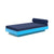 Platform One Daybed Beds Loll Designs Sky Blue Canvas Navy 