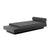 Platform One Daybed with Table Beds Loll Designs Black Cast Charcoal 