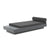 Platform One Daybed with Table Beds Loll Designs Charcoal Grey Cast Charcoal 