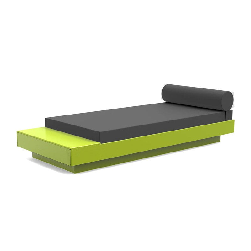 Platform One Daybed with Table Beds Loll Designs Leaf Green Cast Charcoal 