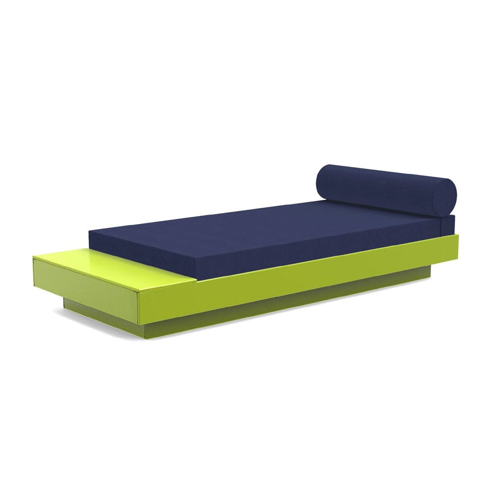 Platform One Daybed with Table Beds Loll Designs Leaf Green Canvas Navy 