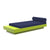 Platform One Daybed with Table Beds Loll Designs Leaf Green Canvas Navy 