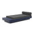 Platform One Daybed with Table Beds Loll Designs Navy Blue Cast Charcoal 