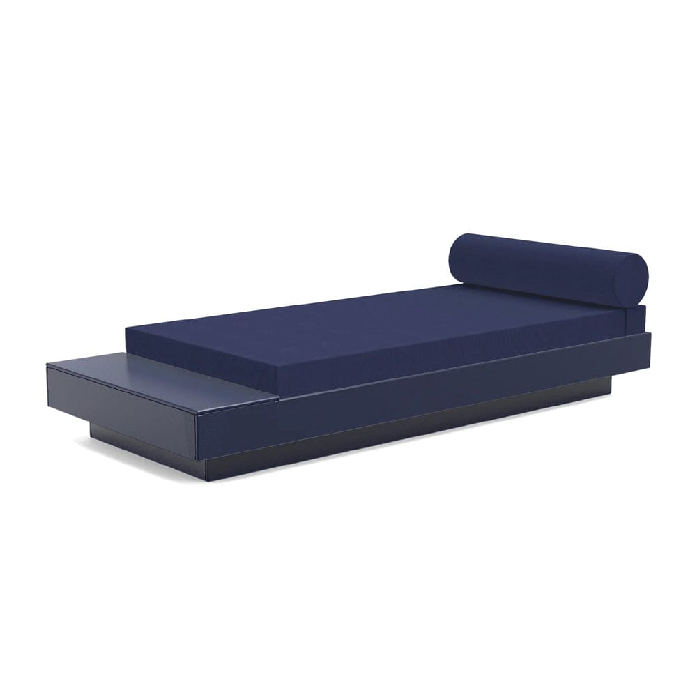 Platform One Daybed with Table Beds Loll Designs Navy Blue Canvas Navy 