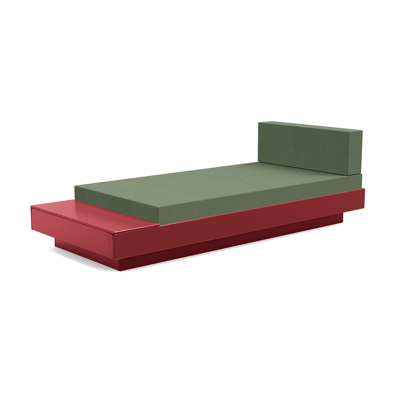 Loll Designs Platform One Chaise Lounge with Table — manufacturer product image