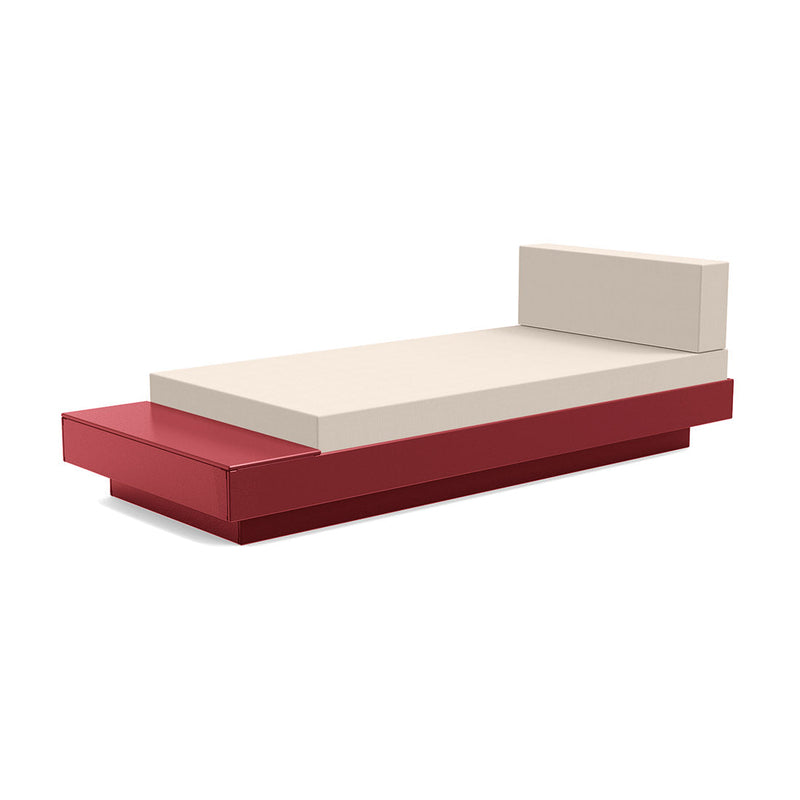 Loll Designs Platform One Chaise Lounge with Table — manufacturer product image