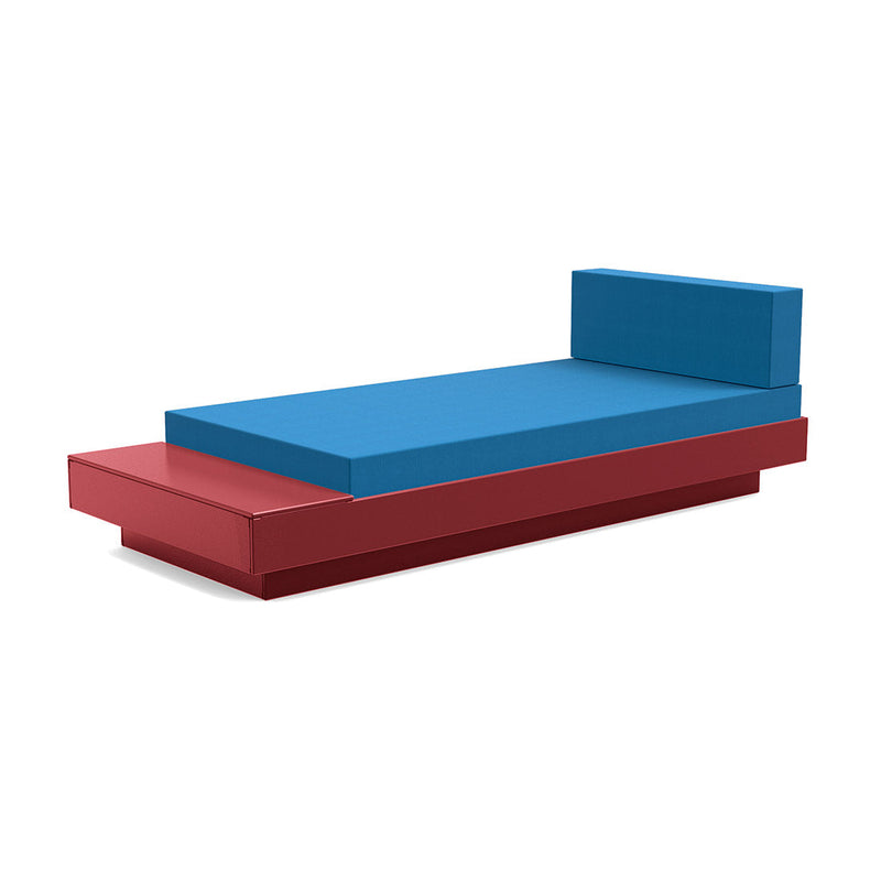 Loll Designs Platform One Chaise Lounge with Table — manufacturer product image