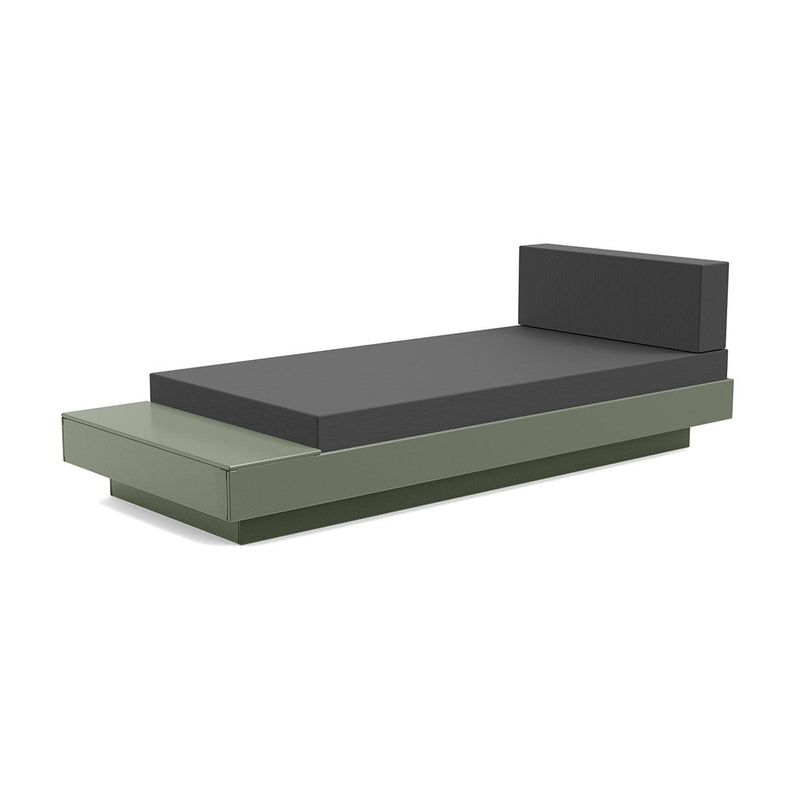 Loll Designs Platform One Chaise Lounge with Table — manufacturer product image